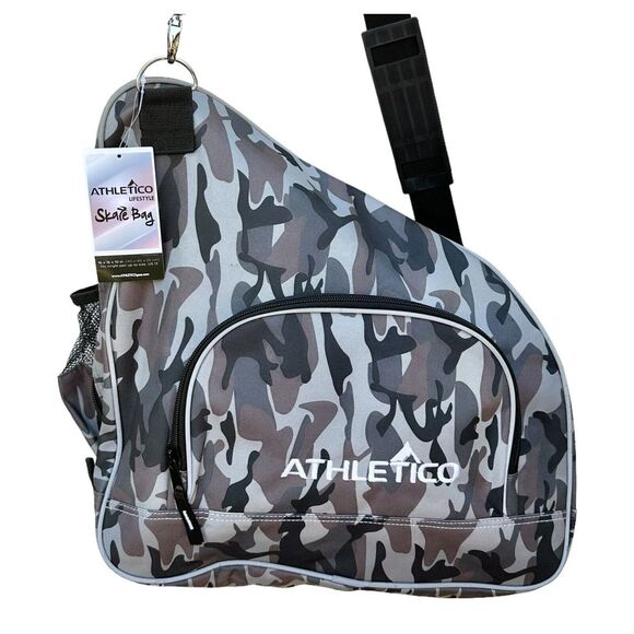 Athleta Other - Athletico Lifestyle‎ NWT Skate Bag 16x16x10 Zipper Pockets Water Bottle Camo New